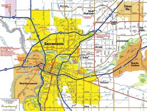 Sacramento Map